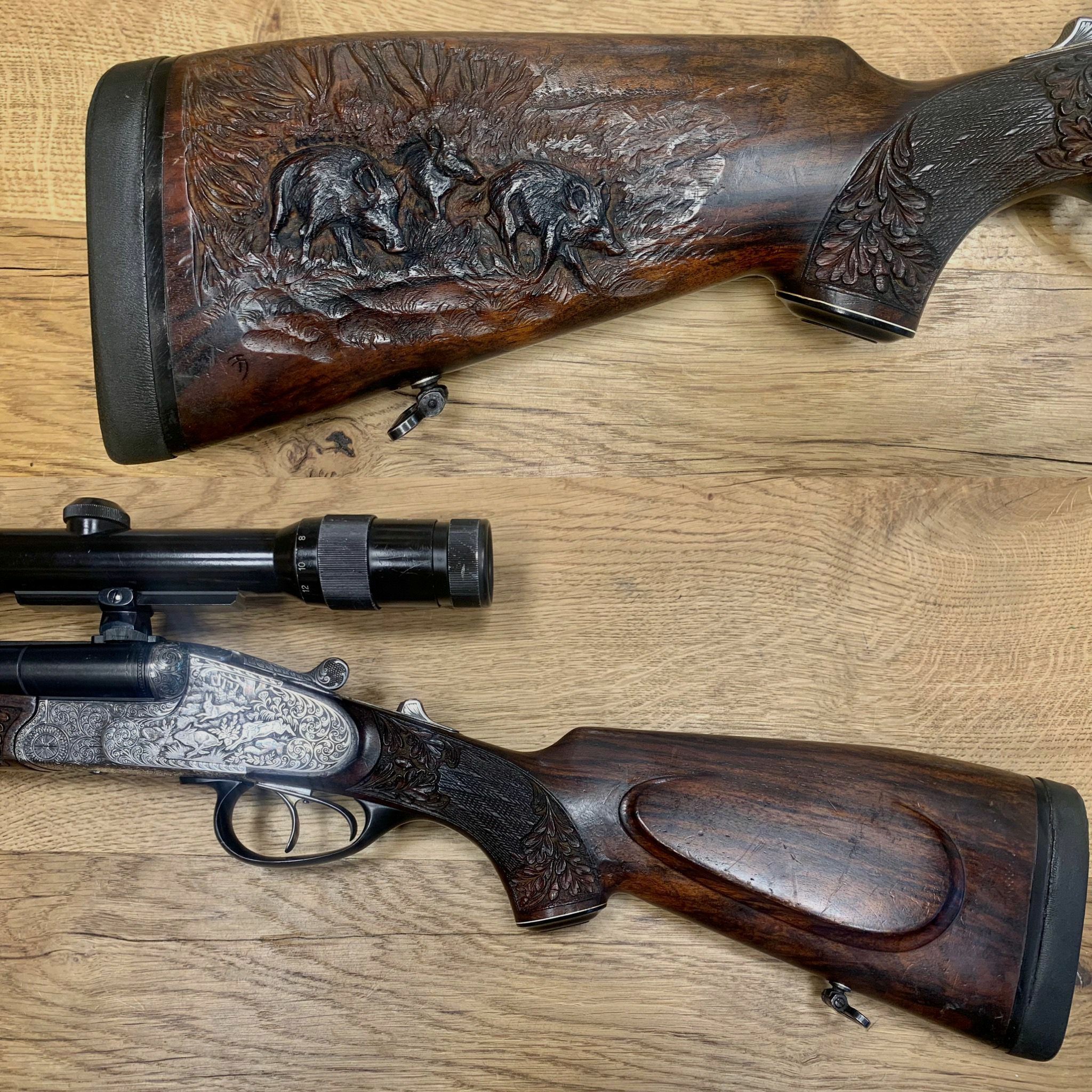 Krieghoff Seitenschloss Drilling Neptun Primus