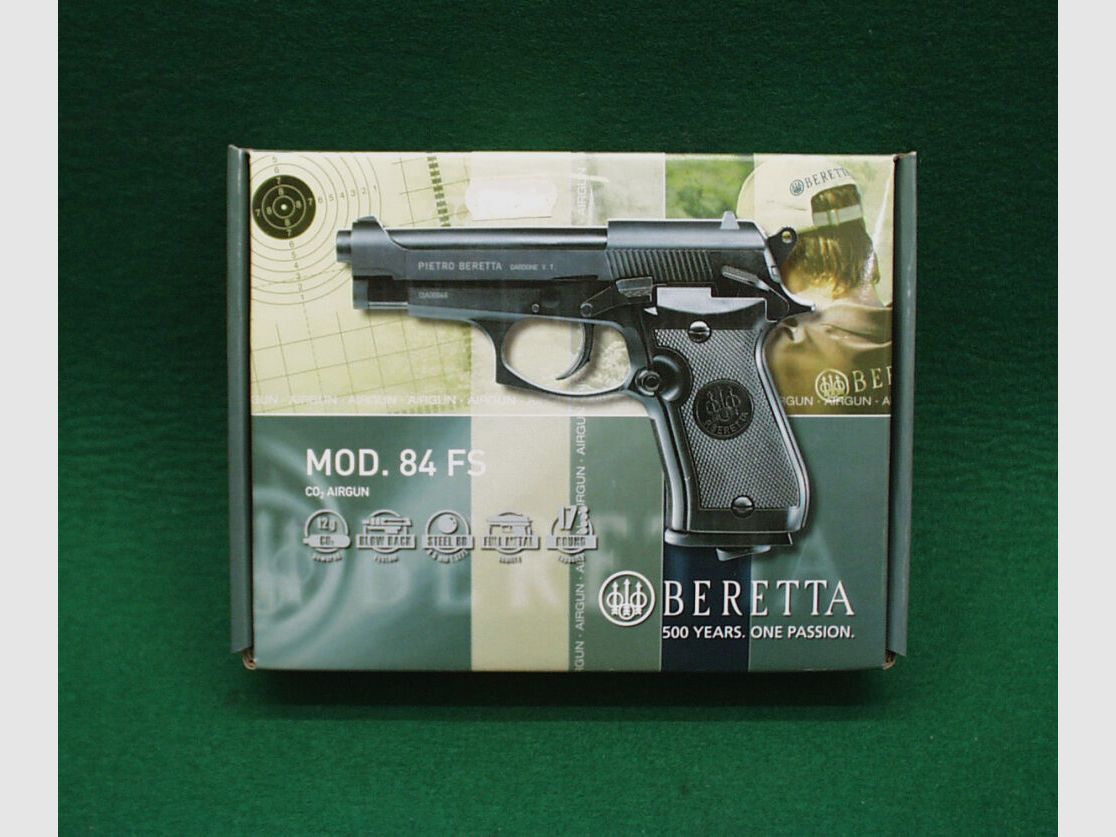 Umarex	 Beretta Mod. 84FS CO2 Pistole, Bild 4 von 4