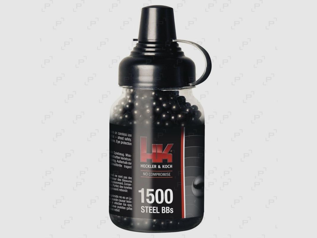 Billes acier HK BB BLACK STEEL calibre 4,5 mm