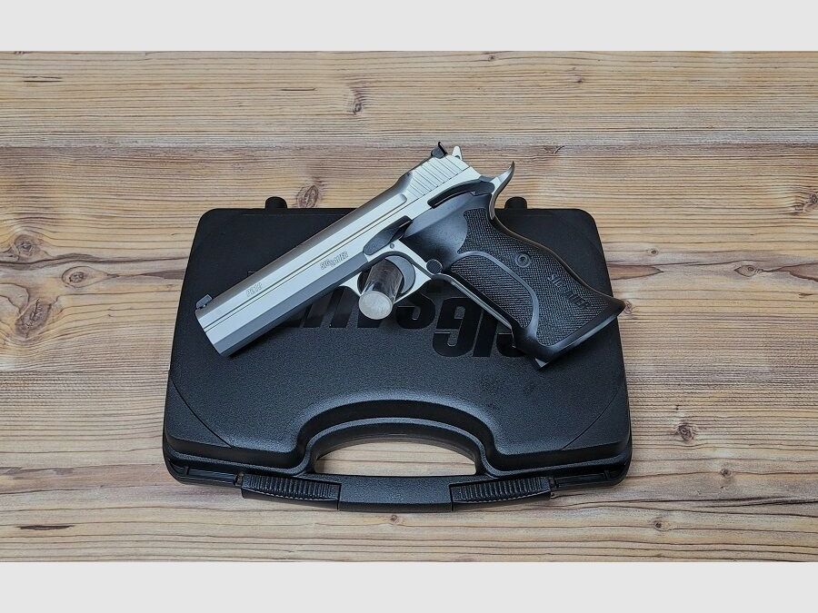 Sig Sauer P210 Super Target 5" Acero inoxidable - Mastershop HECHO EN ALEMANIA