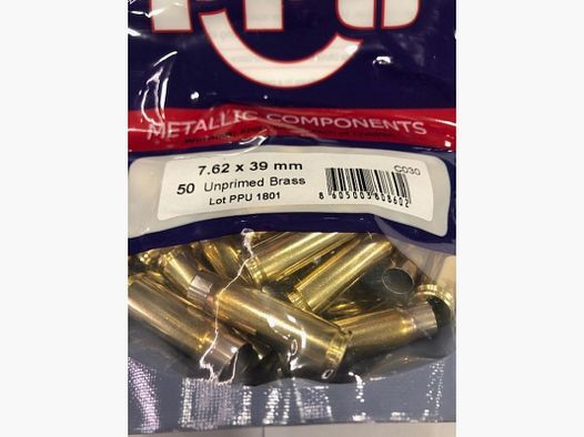 PRVI CARTUCHOS 7,62X39 QT 50 PZ
