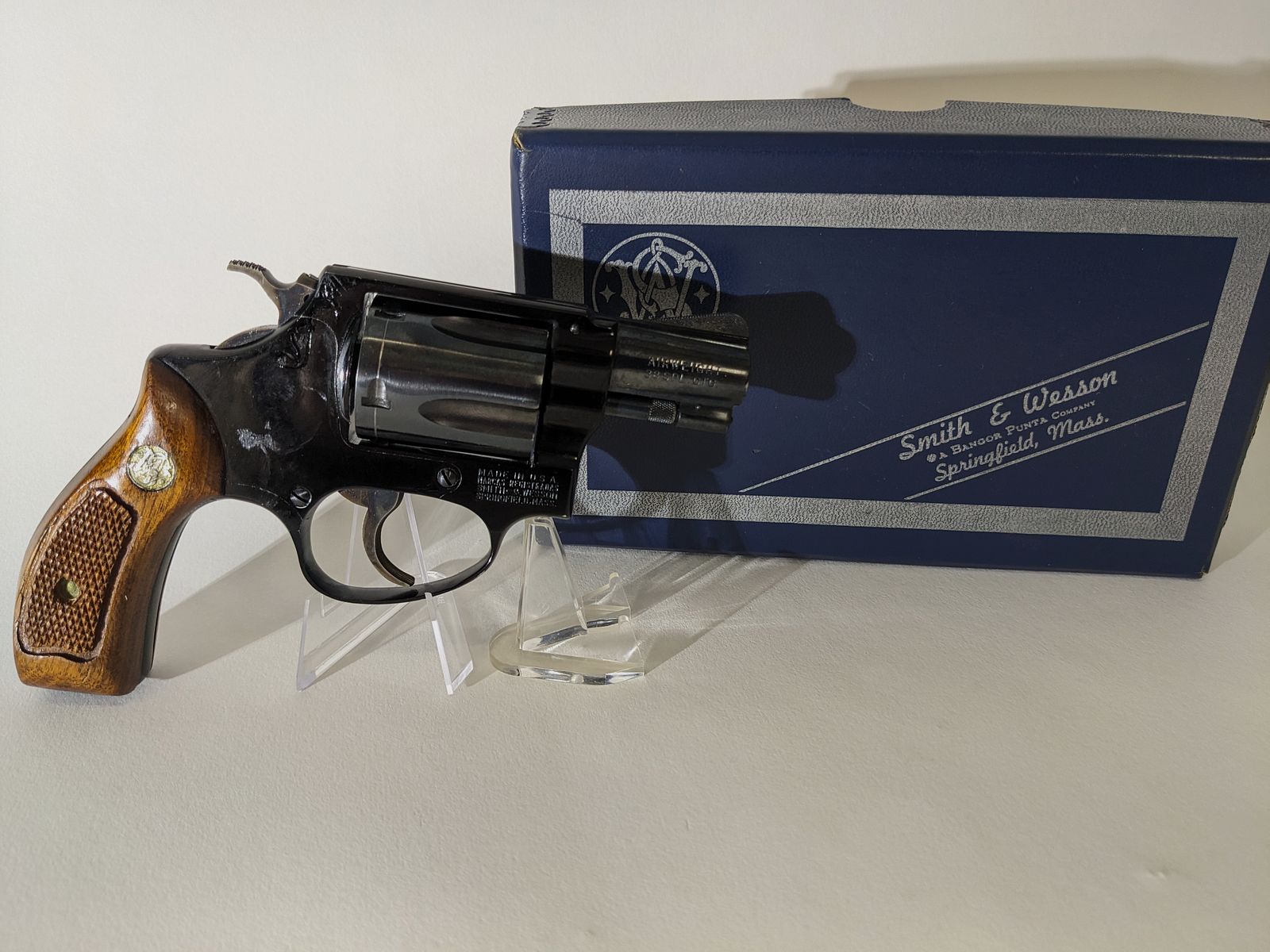 Revolver 2" S&W CTG .38Spec Airwight
