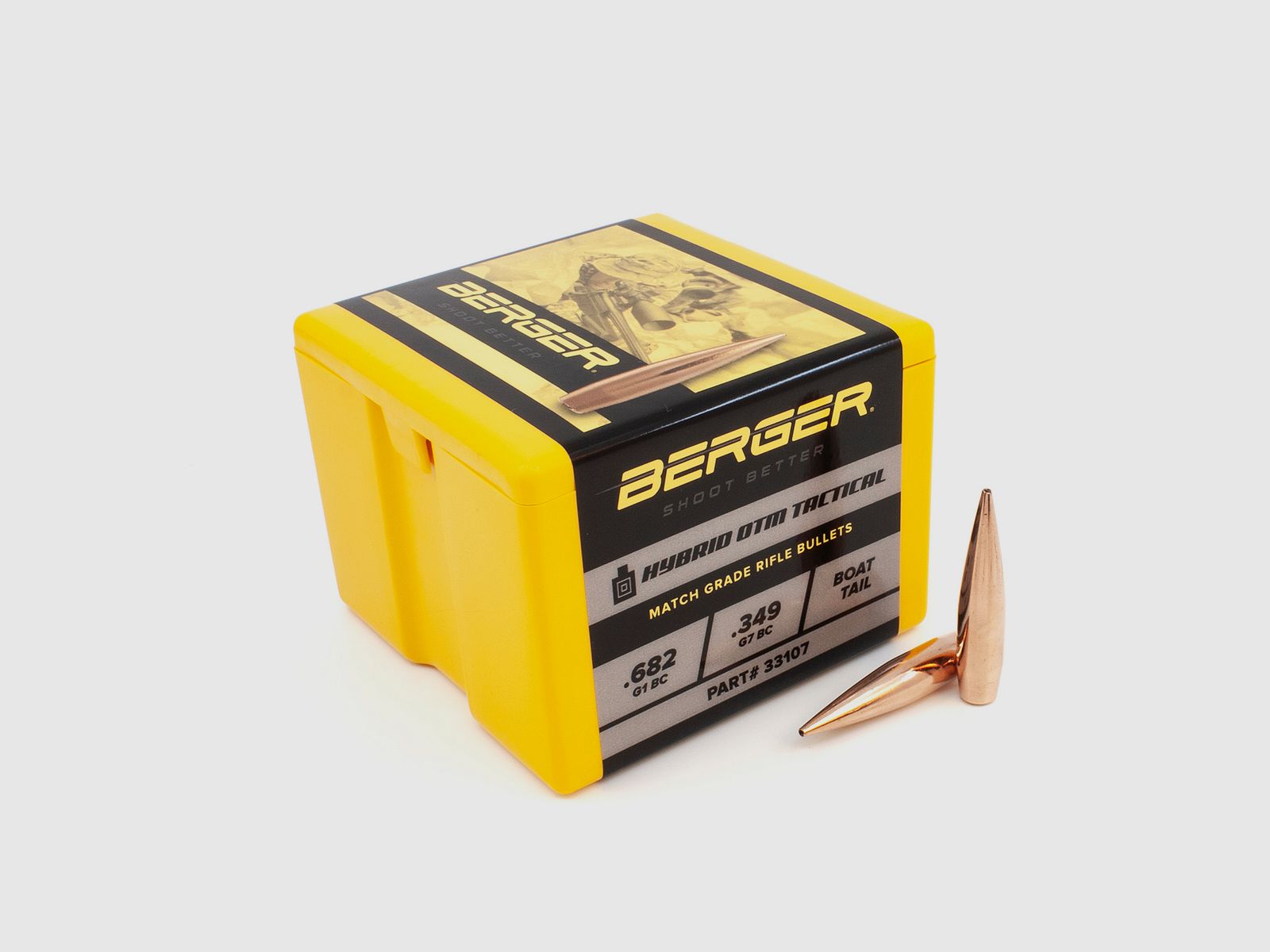 Berger Geschoss .338 Hybrid OTM Tactical 250GR 100 Stück