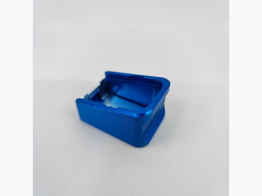 Armanov Magazine Base Pad pour Glock 17/19/34 | Elegance Line bleu