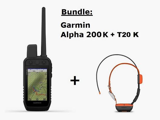Garmin Alpha 200 K + Alpha T20 K GPS - Hundeortung SET!
