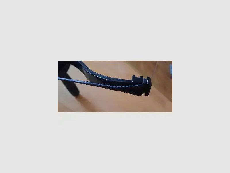 Buttplates type 2, Black Kommando, passend voor Stinger, van speciaal alu, nieuw, incl. Stringer