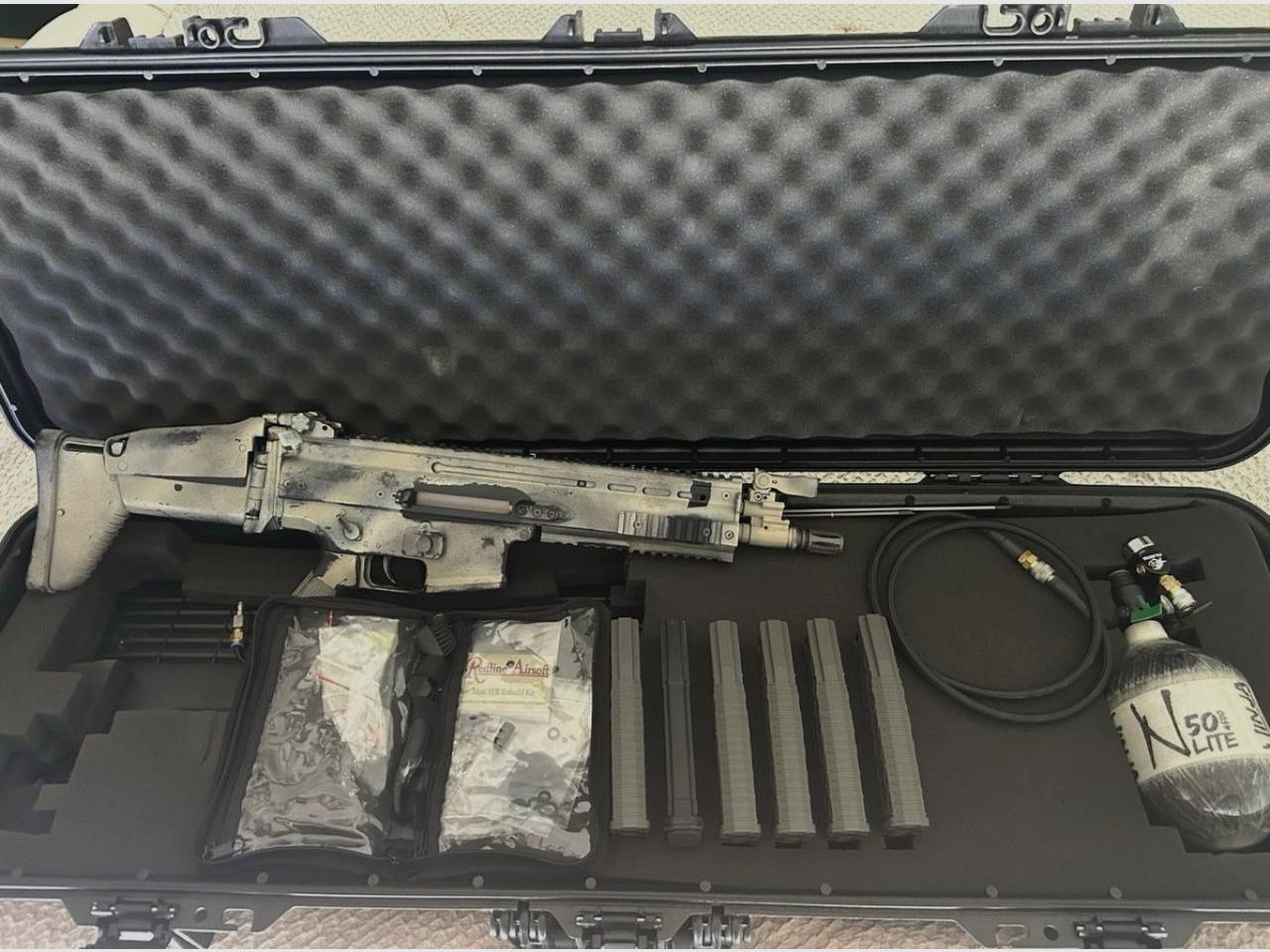 daytona airsoft MK16 SCAR HPA Fully tuned model Full kit
