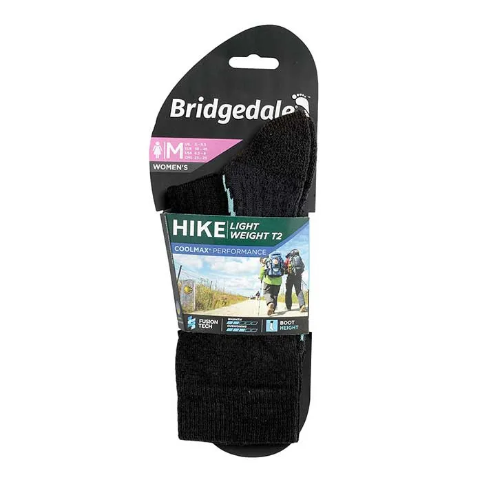 Bridgedale Hike Lightweight T2 Coolmax Performance Boot Socks, image 7 of 7