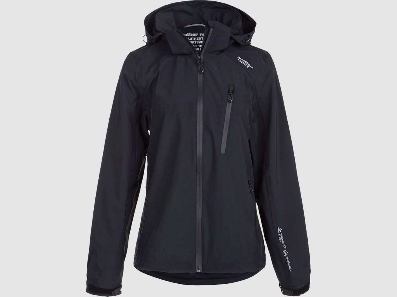 Weather Report Camelia W-Pro Regenjack Dames Zwart - 36