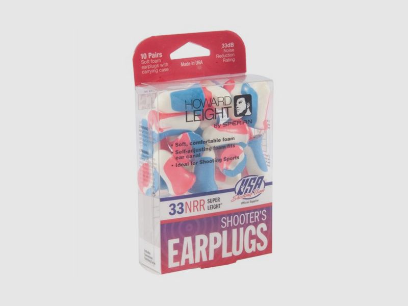 HOWARD LEIGHT SUPER LEIGHT EARPLUGS, 20-PAK, imagen 1 de 4