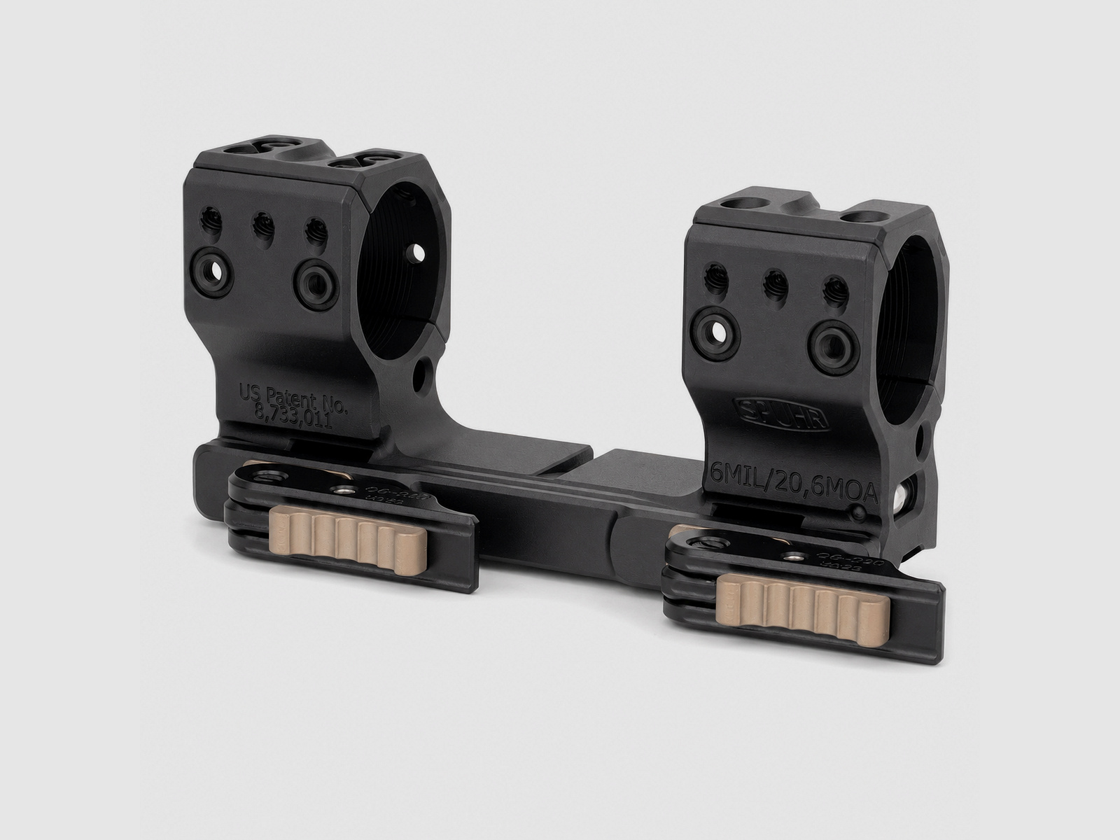 Spuhr Ø30 H38mm 20,6MOA QD Blockmontage