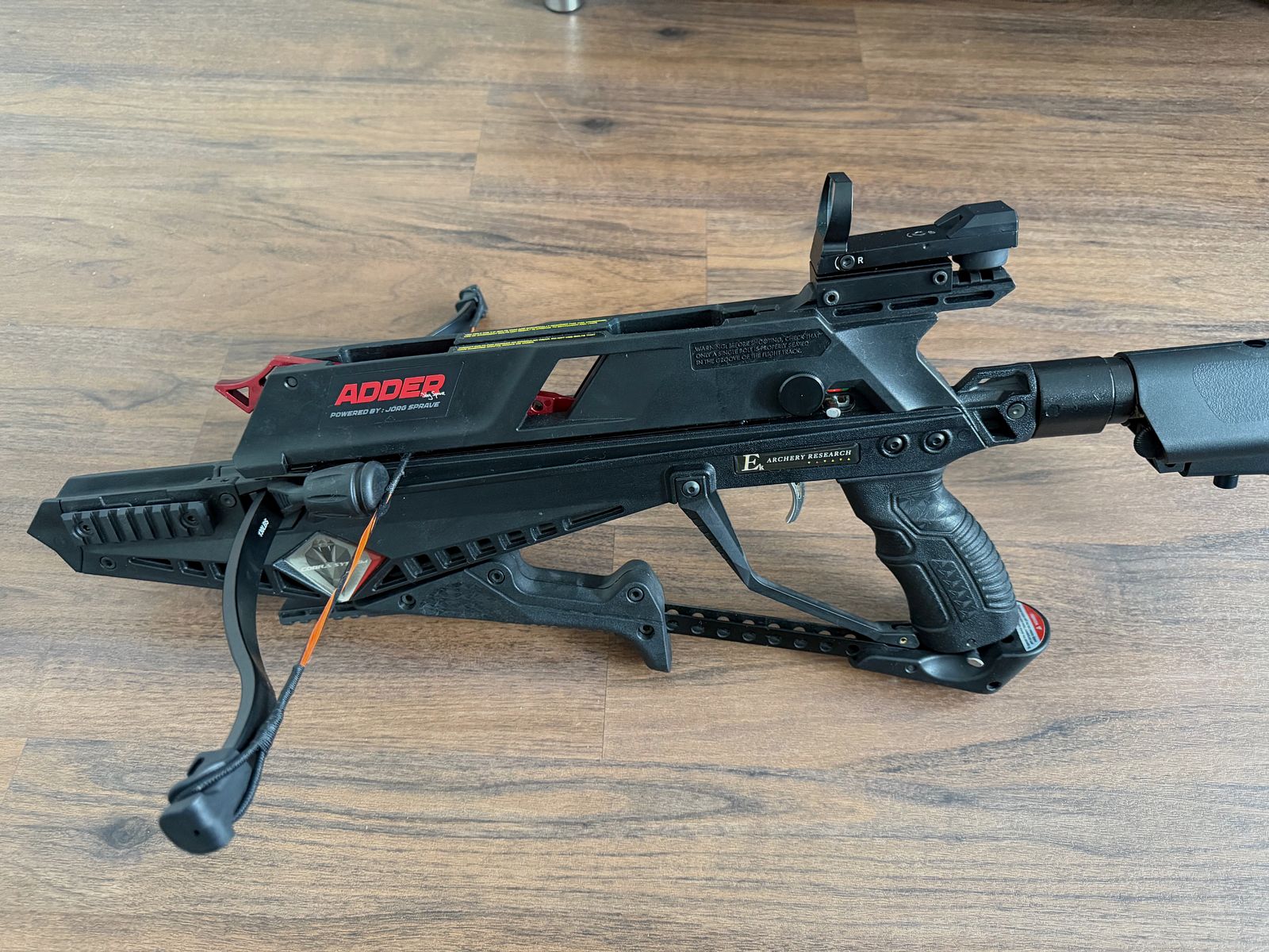 EK Archery ADDER repeating crossbow – top condition – complete original accessories