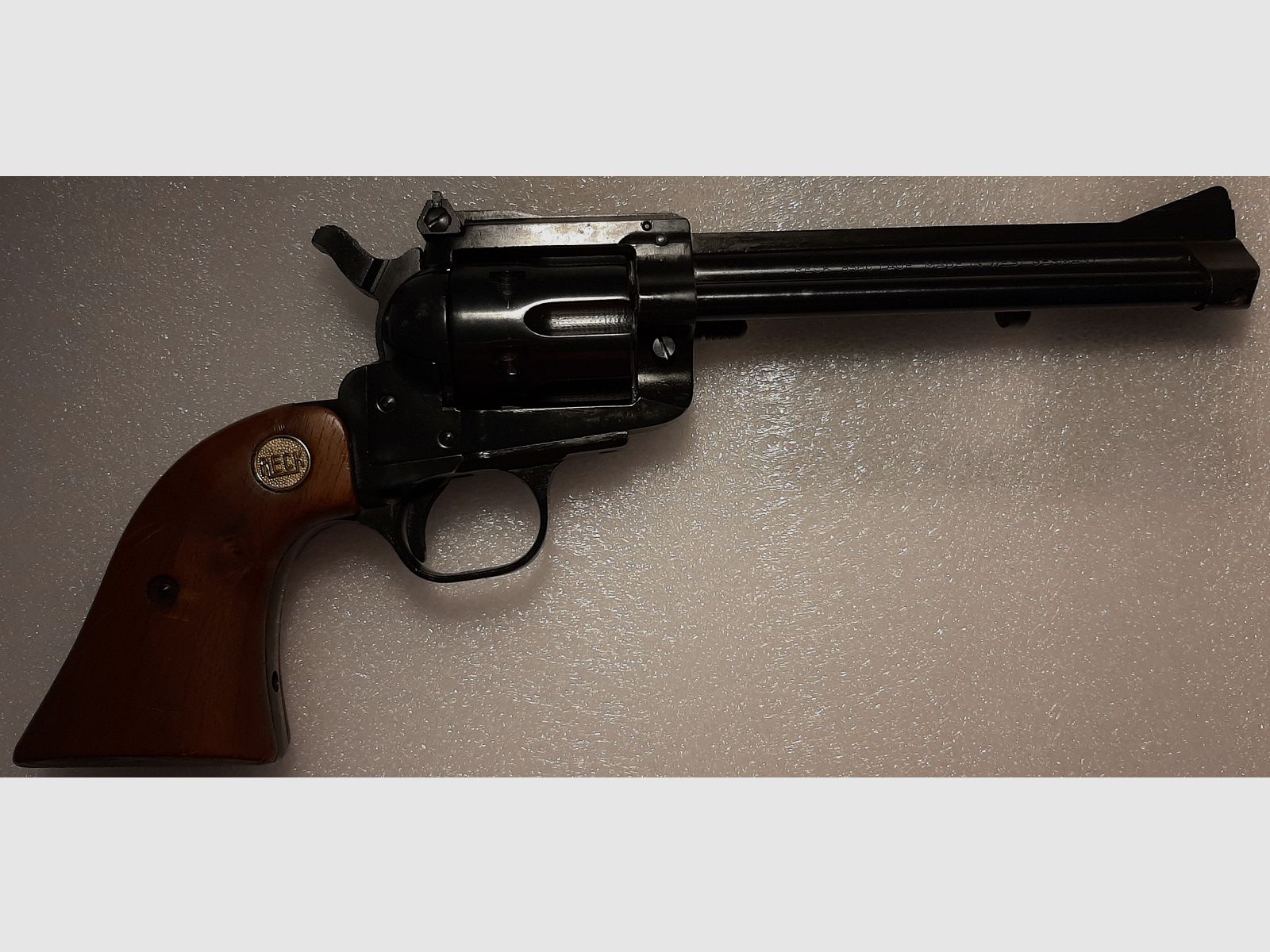 Kat. B Revolver Reck Sportwaffenfabrik modello R14 con PTB in 4mm Rand lang, 4mmRl, senza necessità di permesso