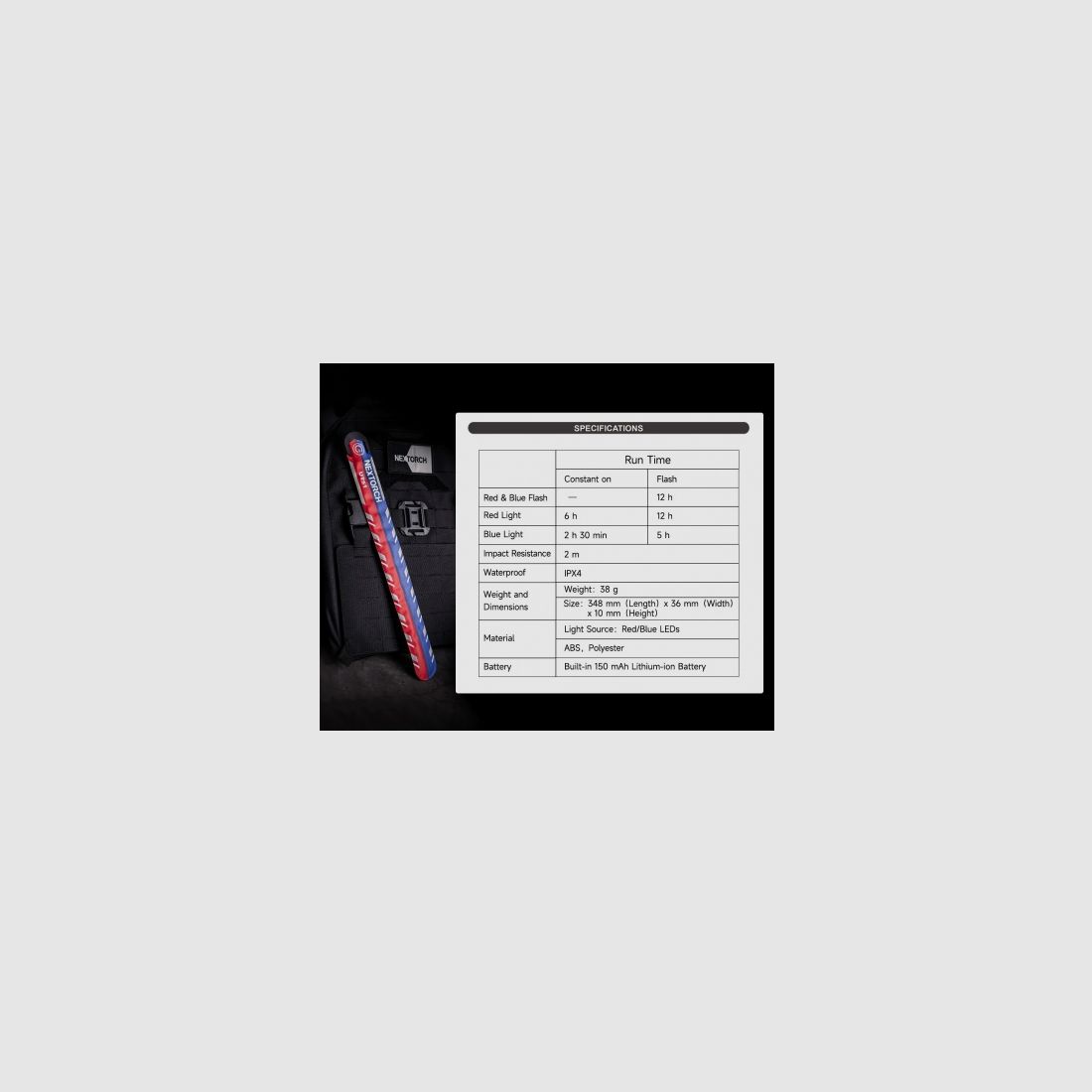 UT51 Lichtgevende armband Nextorch, afbeelding 14 van 14