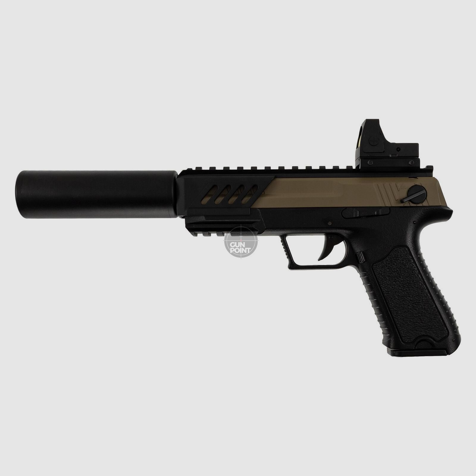 Softair - Pistole - Cyma - CM127 AEP GunPoint Edition BK/DE - ab 14, unter 0,5 Joule
