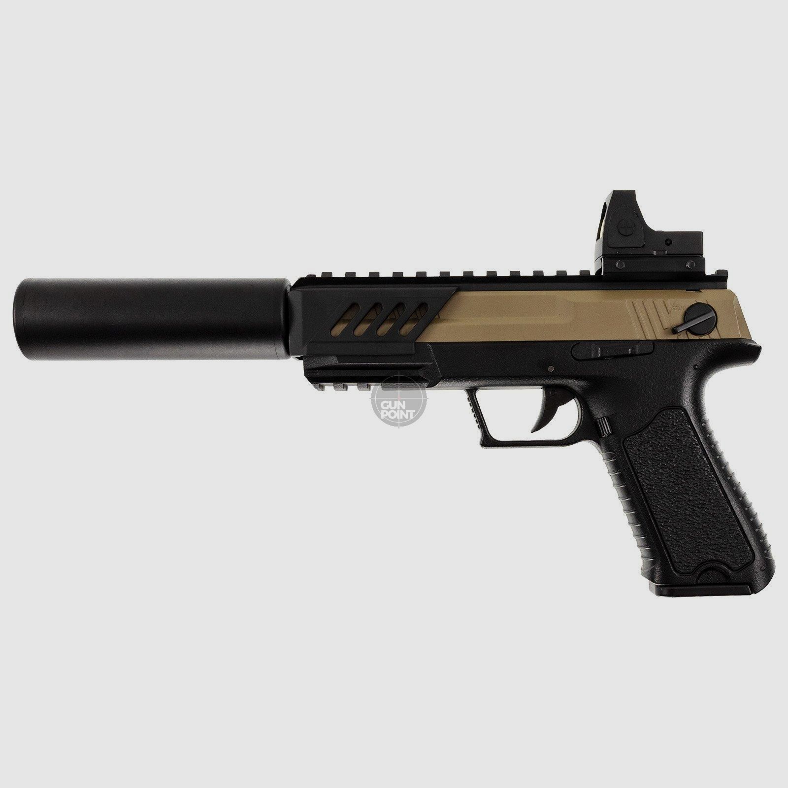 Softair - Pistole - Cyma - CM127 AEP GunPoint Edition BK/DE - ab 14, unter 0,5 Joule