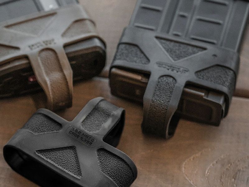 MAGPUL uchwyt magazynka, polimerowa pomoc w szybkim wyciąganiu AR10 3-pak, czarny