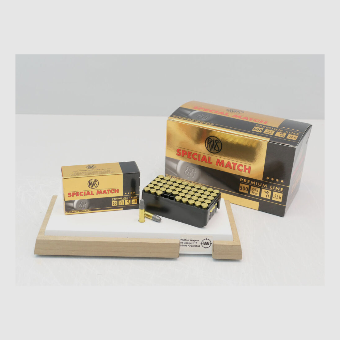 RWS Special Match A50 .22lr