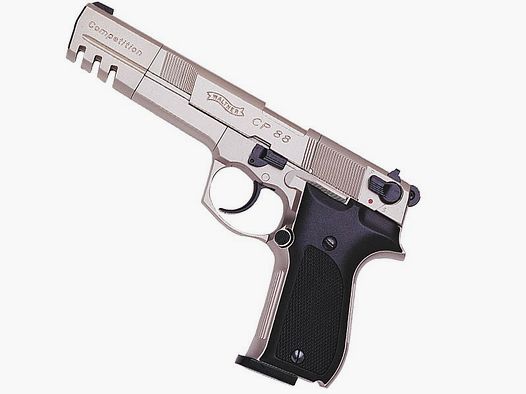 UMAREX WALTHER CP 88 6 POLLICI NICHELATO CAL 4,5MM PALLINI