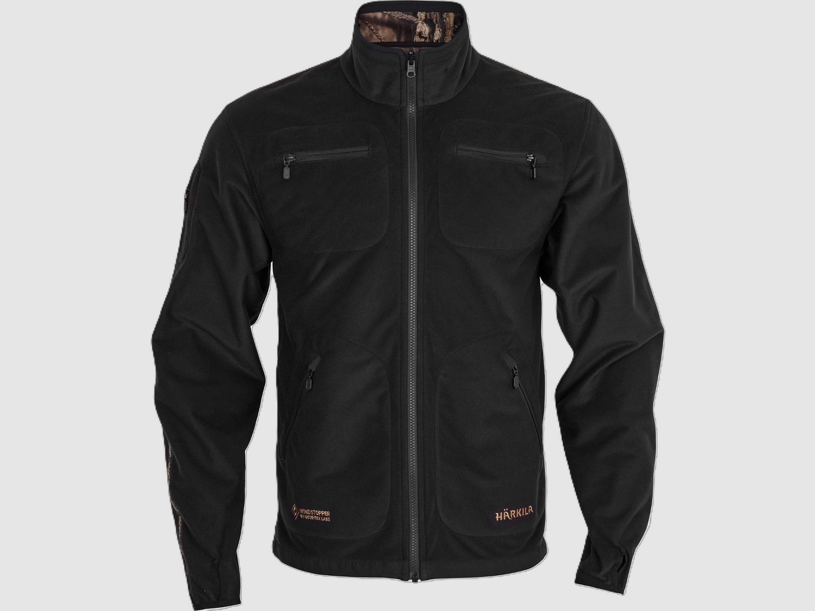 Härkila Mossy Kamko WSP Fleecejacke - MossyOak®Break-up Country®/Black, Bild 5 von 10