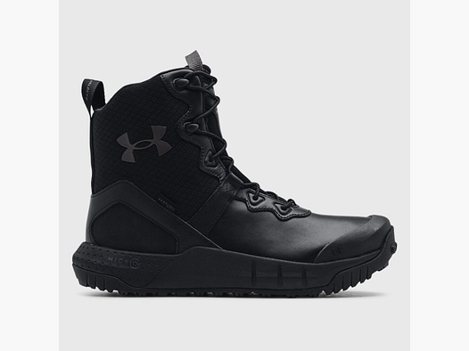 Bottes tactiques imperméables en cuir Under Armour Micro G® Valsetz pour hommes 45