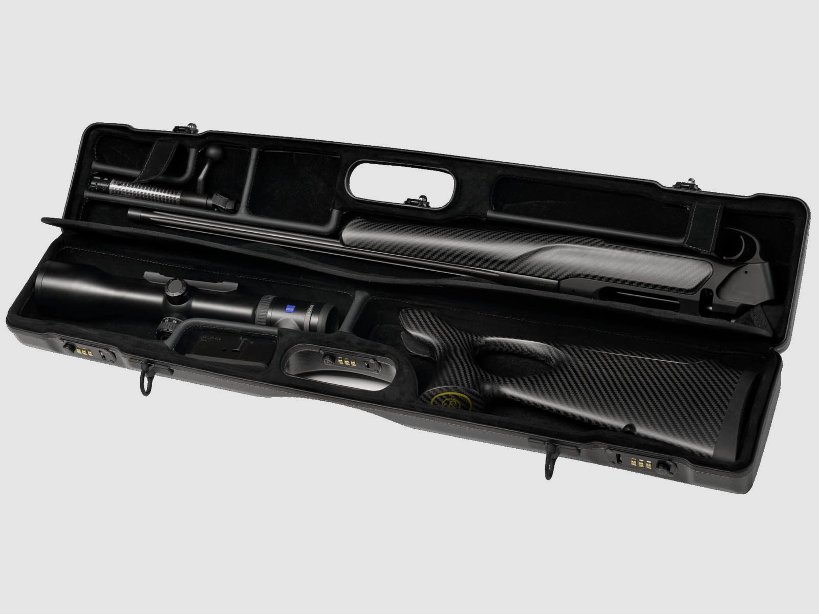 Sauer Carbon Compact Case Für eine Waffe - ein Zielfernrohr