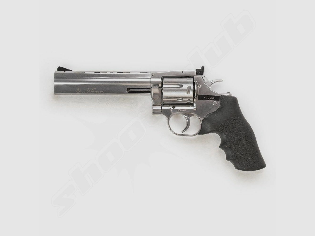 Dan Wesson 715 6 inch Silver 4.5mm Ball Trap Set