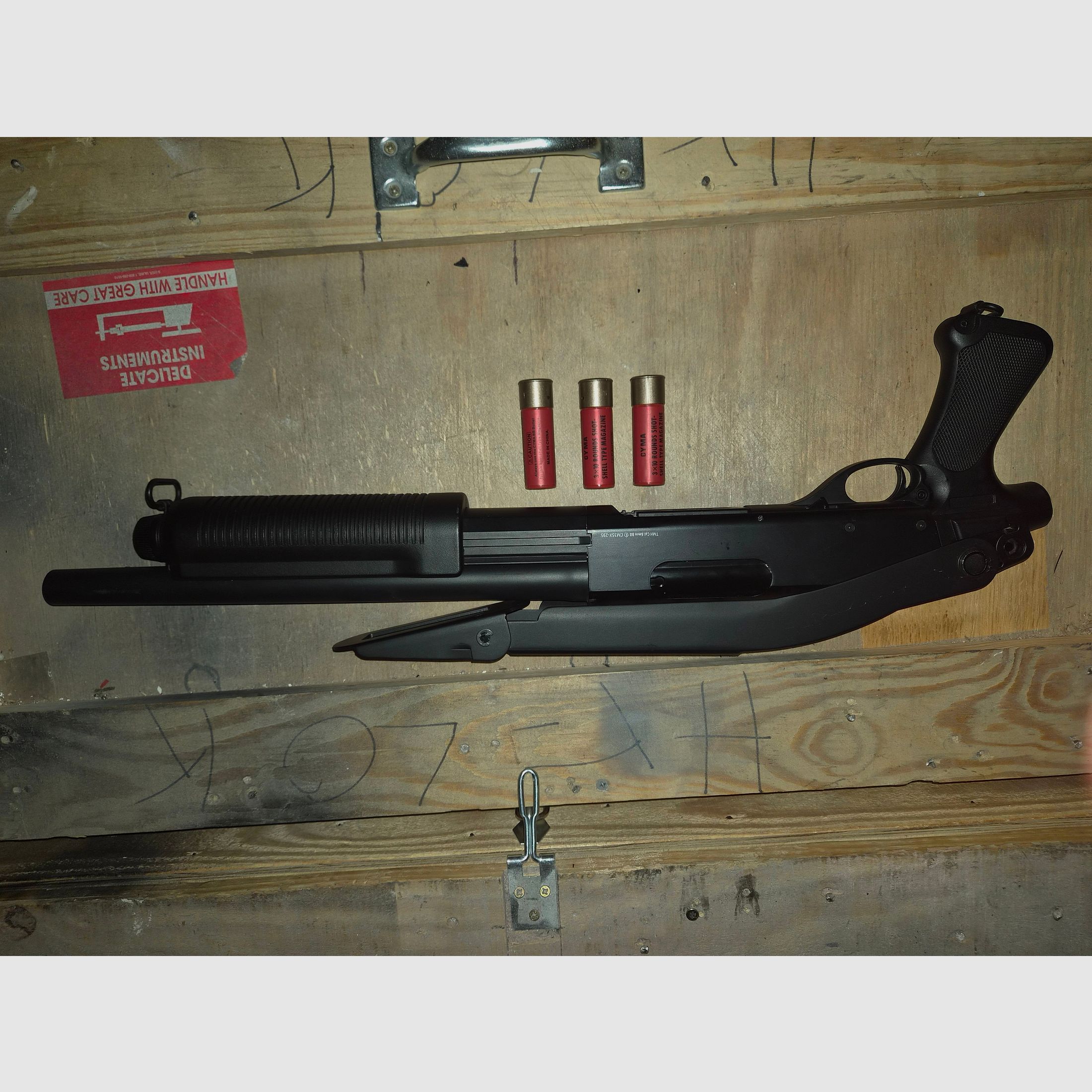 Cyma CM.352M Airsoft Shotgun Metall Versie
