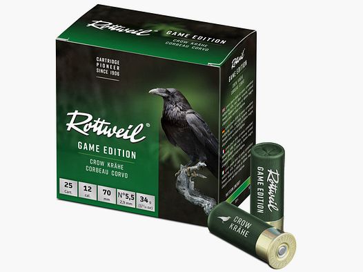 Rottweil 12/70 Game Edition Krähe 2,9mm - 34g
