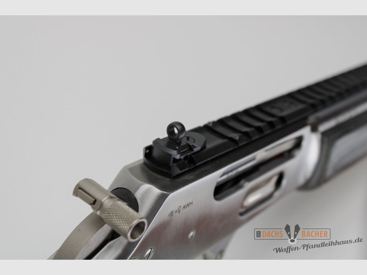 UHR Büchse Marlin 1895 SBL Kal. 45-70 GOV Stainless Lederriemen, Bild 8 von 8