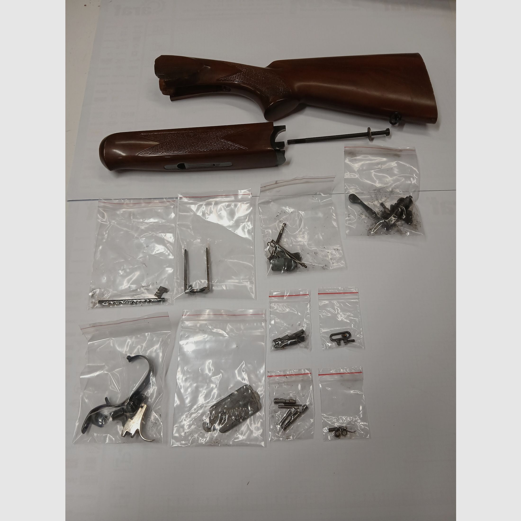 Bockdoppelflinte Kettner Hubertus BDF 12/70 Freie Teile