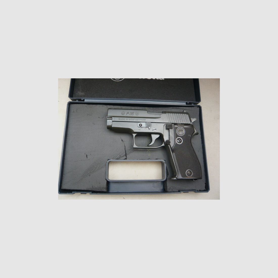 Pistole GECO Mod. P 35 im cal. .35 neuwertig