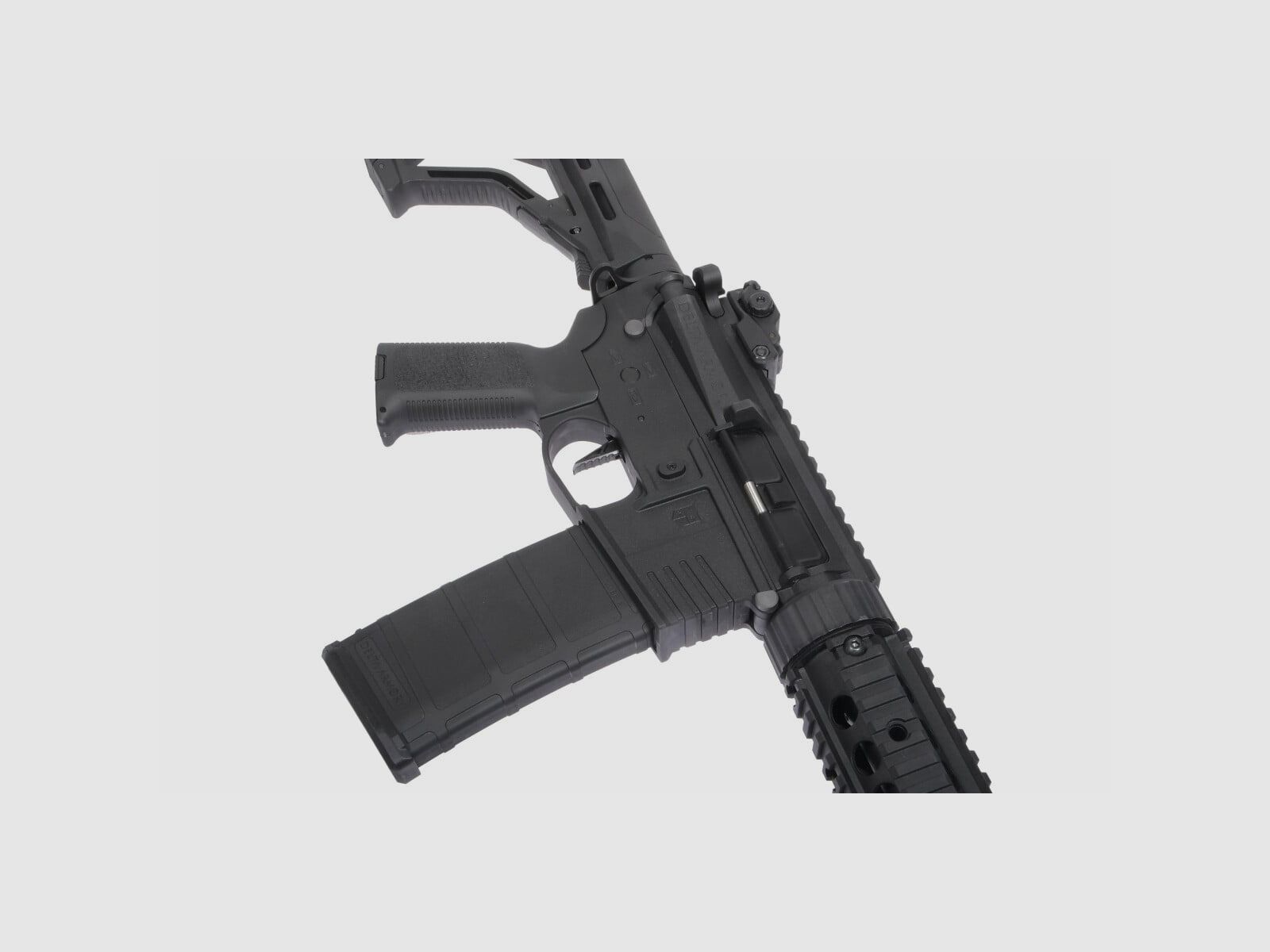 AR15 SilentOps 7 Zoll CHARLIE EAGLE ETU Schwarz S-AEG Softair Gewehr Frei ab 18 Jahren | Delta Armory