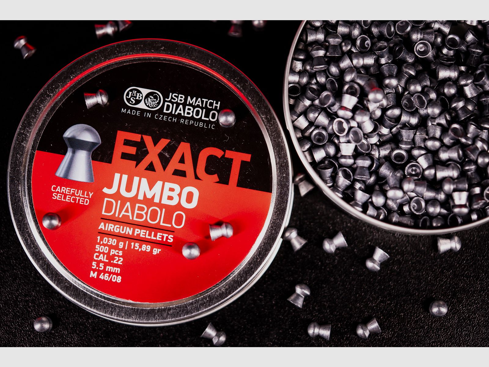 JSB AA Exact Jumbo 5,5mm 15.89/1,030 p/250, afbeelding 3 van 4