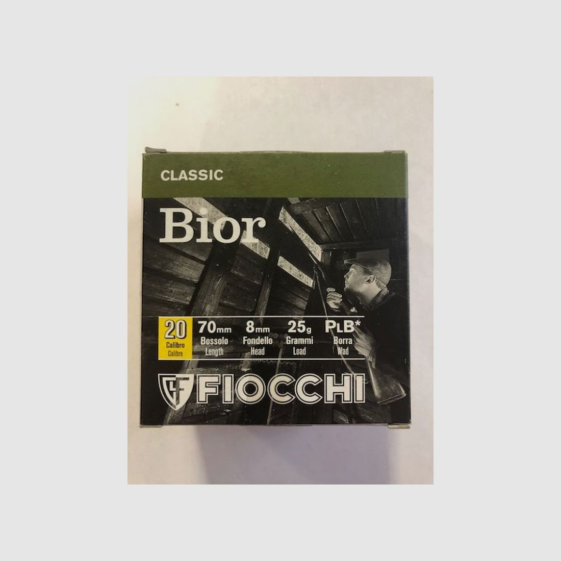 FIOCCHI CART BIOR C20 PB 8 Pociski, zdjęcie 2 z 2