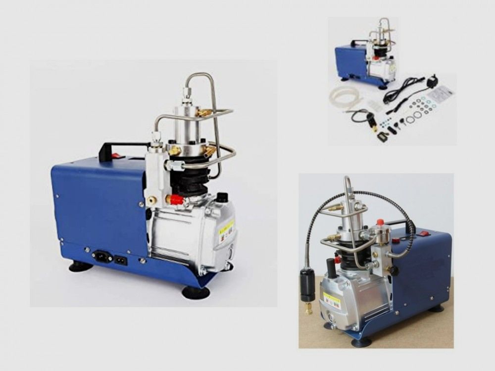 BLAUOPTIK PCP-Kompressor 200V Stop-Bar 4500 psi, Bild 1 von 2