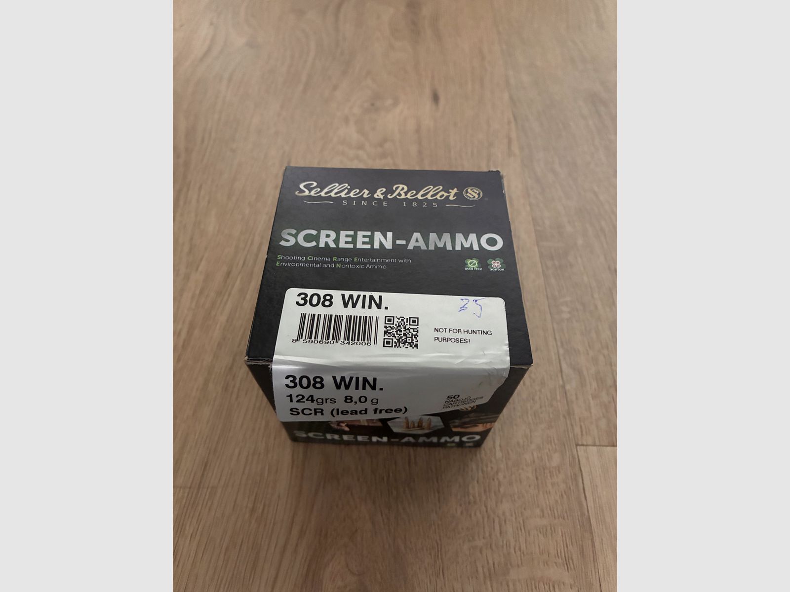 Sellier & Bellot Screen Ammo .308Win. 124 grs. loodvrij