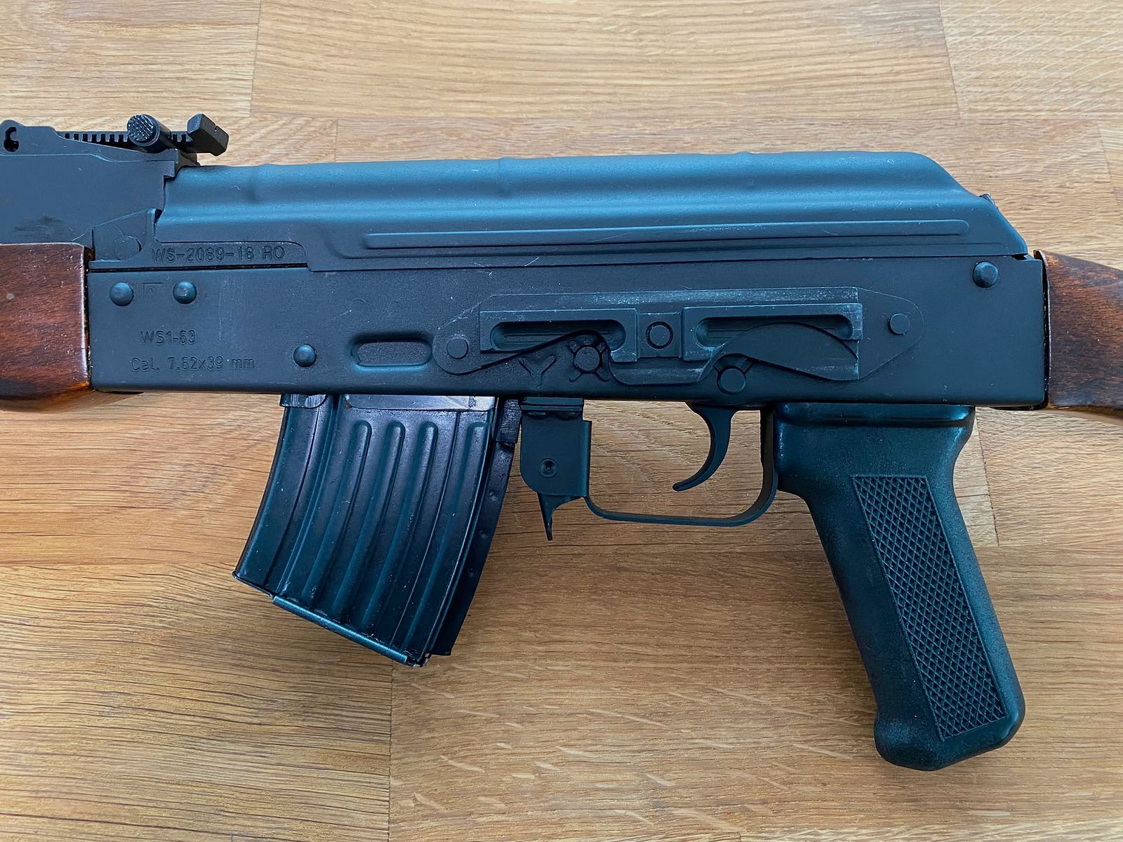 Cugir WS1-63 semi-automatic in caliber 7.62x39 (AK47 / AKM / Kalashnikov)