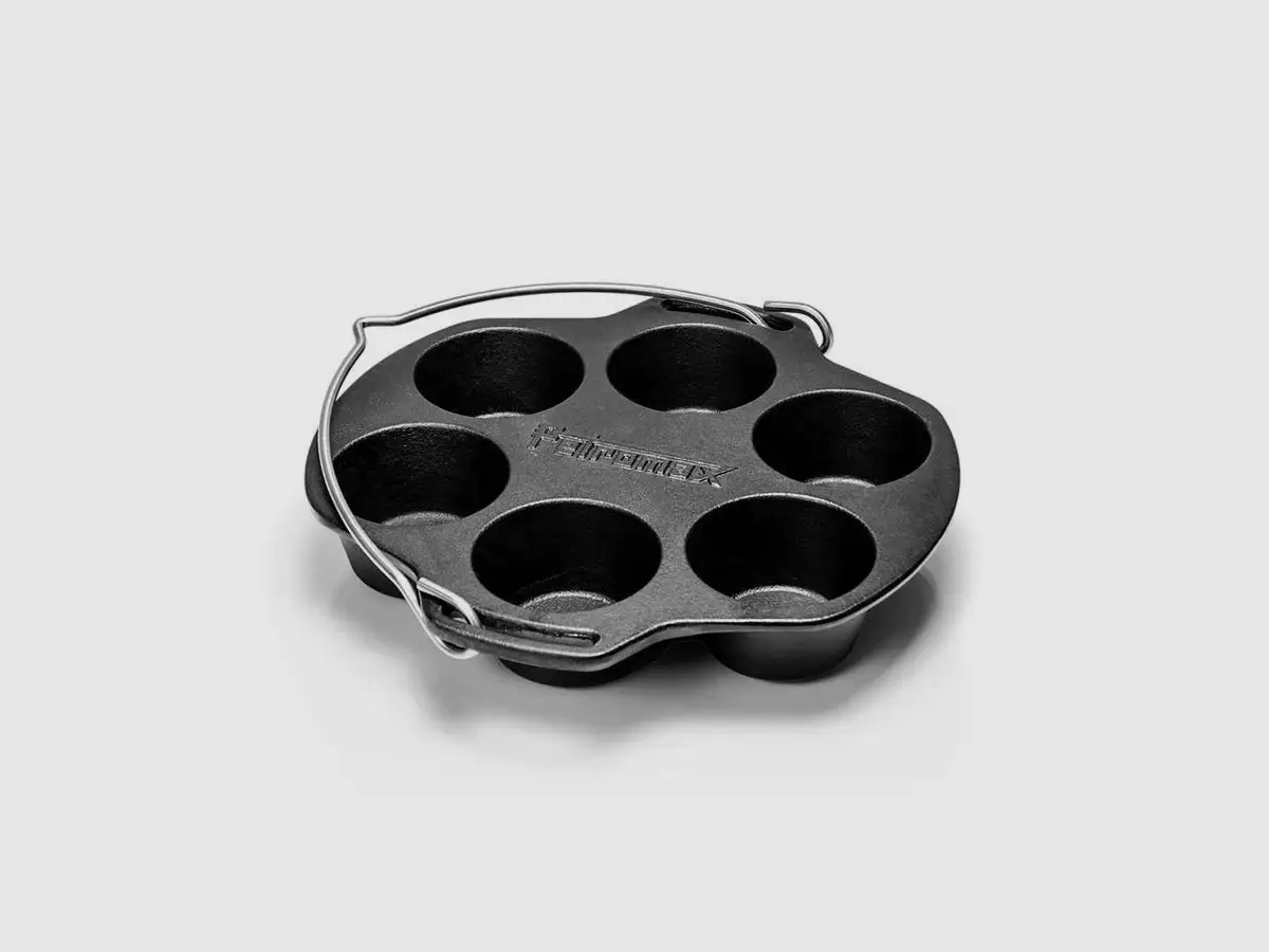 Petromax Muffinform mf6 aus Gusseisen, Bild 9 von 9