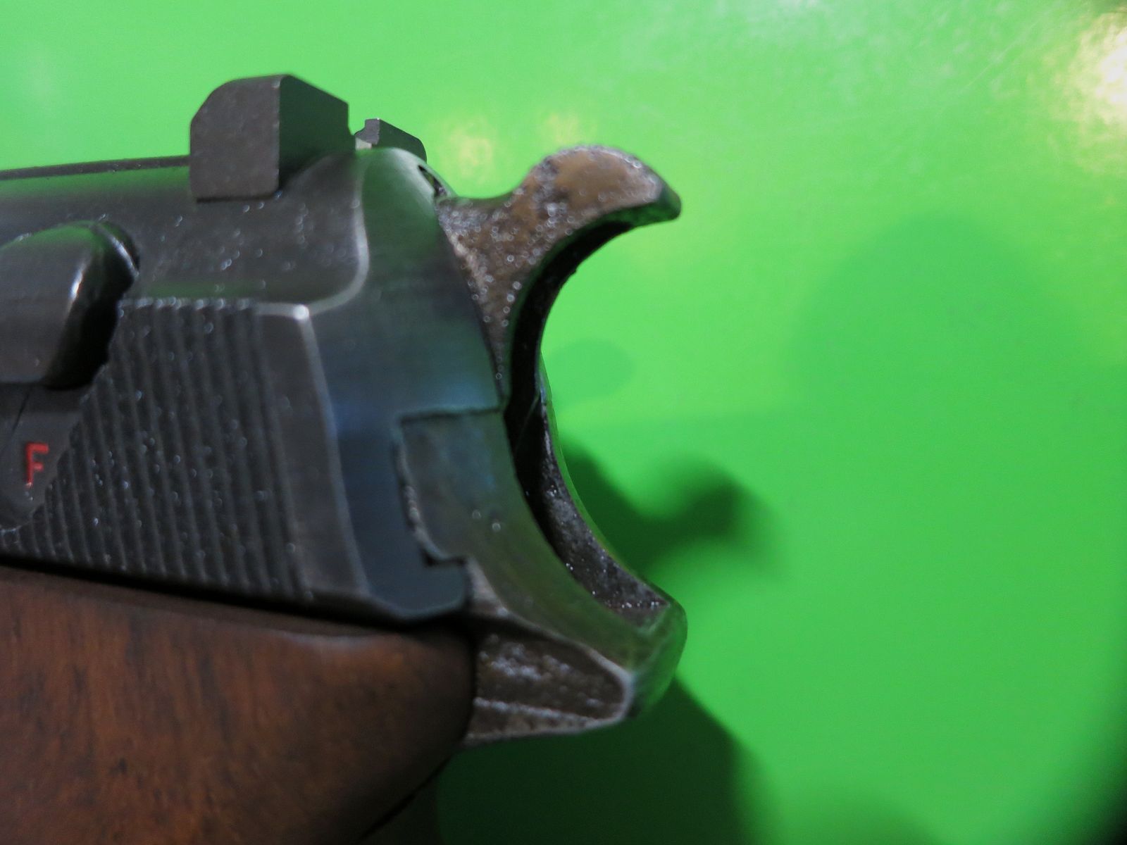 Walther P38 (P.38), WaA 359, 9 mm Luger, Walther/Zella-Mehlis, Schlitten P1      #56