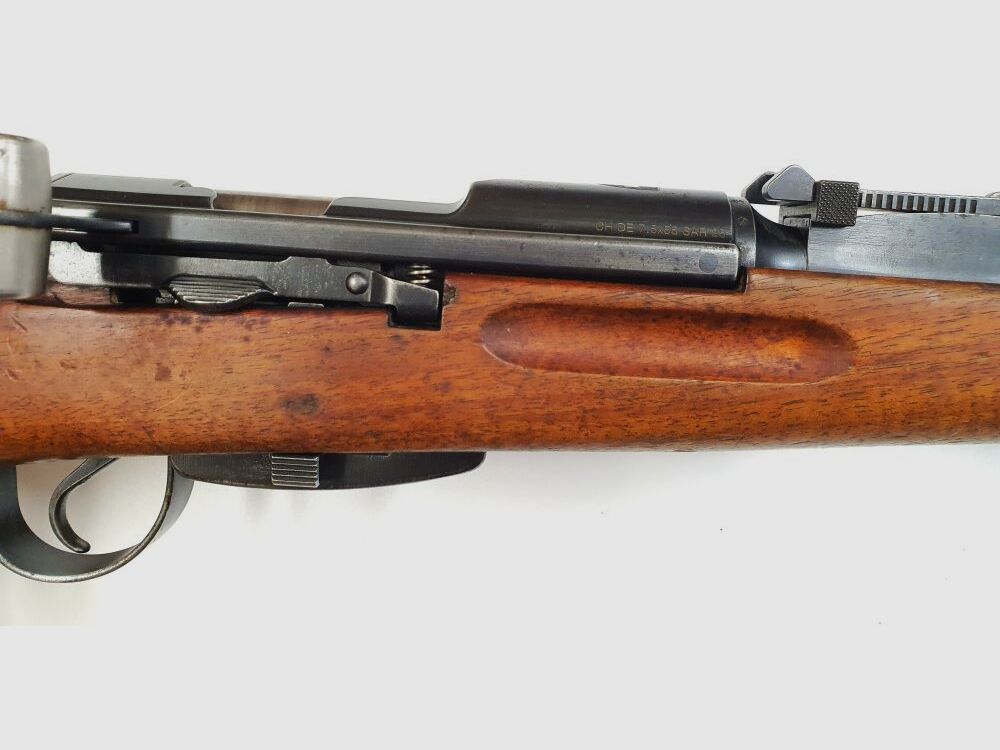 Bern Weapons Factory Repeating Rifle Bern Weapons Factory Swiss K31 Caliber 7.5x55 Swiss completely matching numbers + Hämmerli