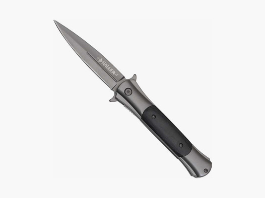 Haller Stiletto Flipper Pocket Knife Pakkawood Small