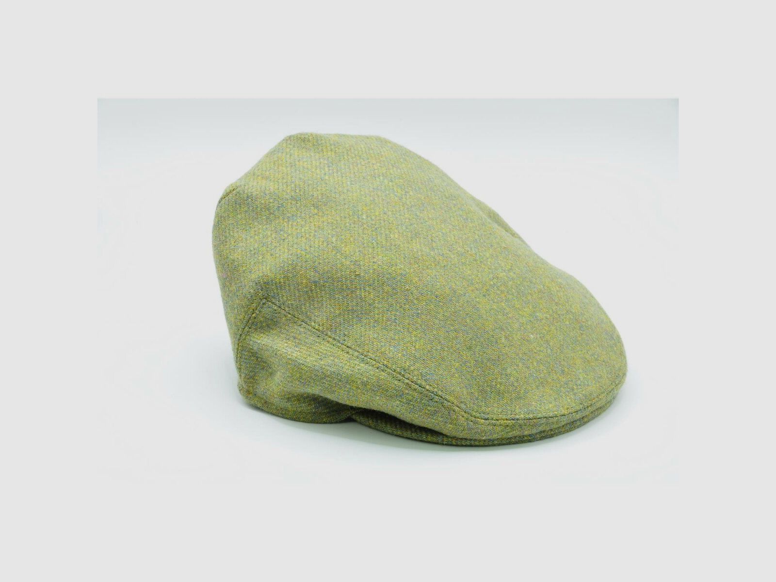 Tweed cap green mottled