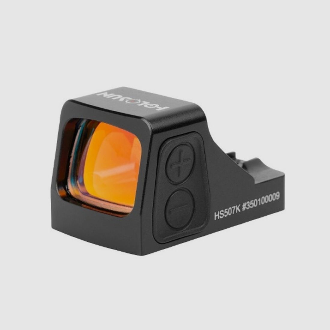 Holosun HS507K-X2 Kreispunktvisier OPEN Reflex Visier wechselbares Absehen, Solar 2 MOA Dot & 32 MOA Circle