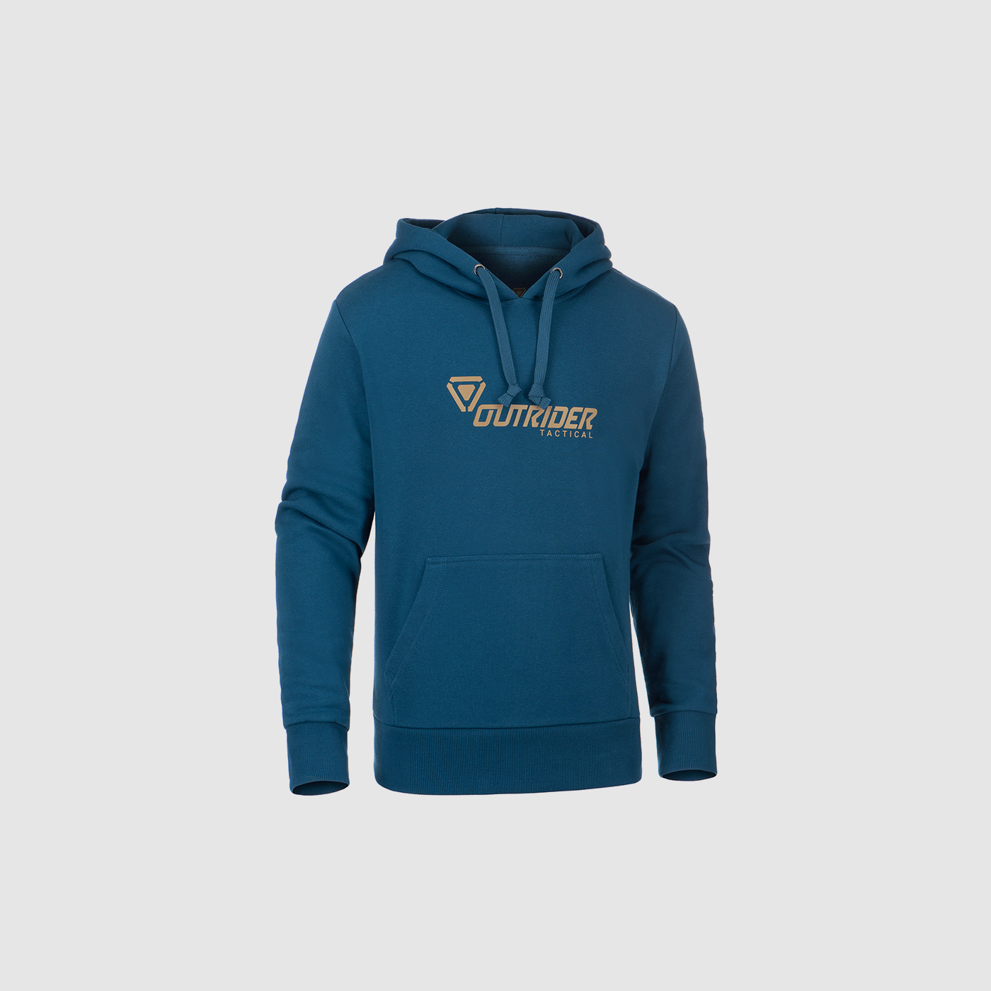 OUTRIDER TACTICAL LOGO HOODIE BLAU