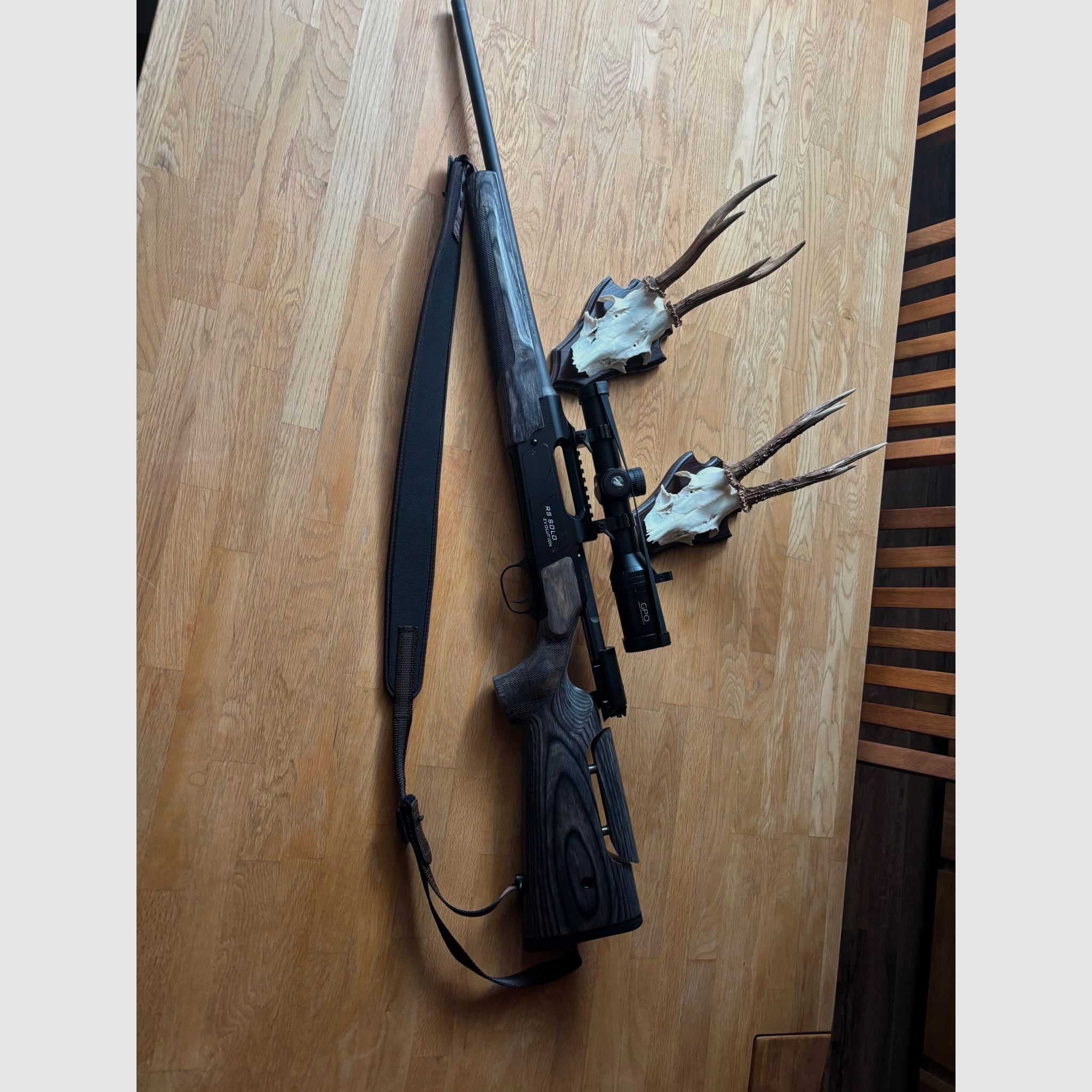 Strasser RS Solo Evolution ( 308 ) Neuwertiger Zustand ( GPO Spectra 6x 1-6x24i  Zielfernrohr) 