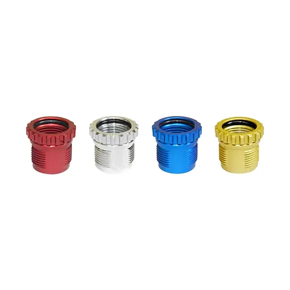 Breech Lock EZ Set Spline Drive Ringe (4er-Pack) Lee Precision aus Aluminium, Bild 1 von 2