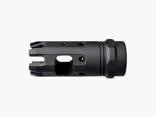 Strike Industries MK9 1/2x28 freno de boca híbrido compensador supresor de fuego de boca AR15-9 9 mm PCC