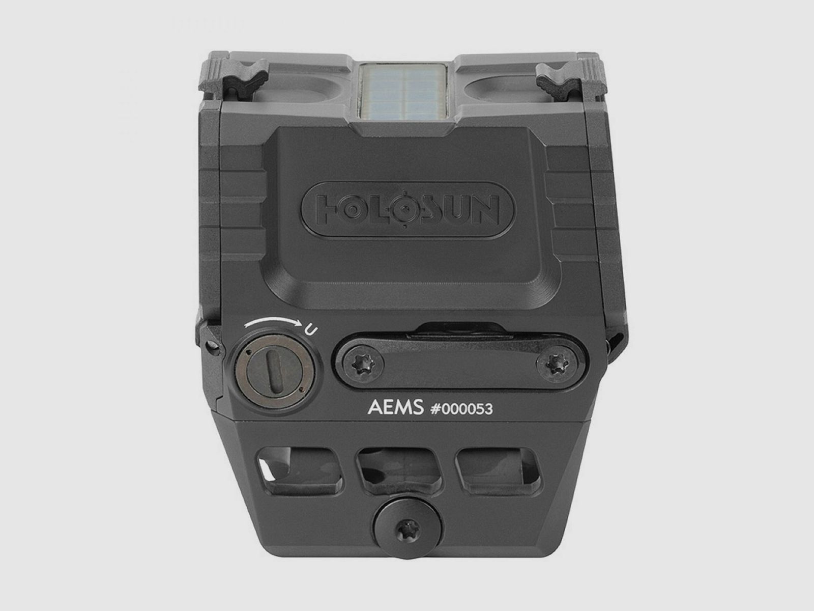 Holosun – Reflex Visier / AEMS-RD-Black / rotem Wechselabsehen: 2MOA Dot & 65MOA Cricledo, Bild 4 von 8