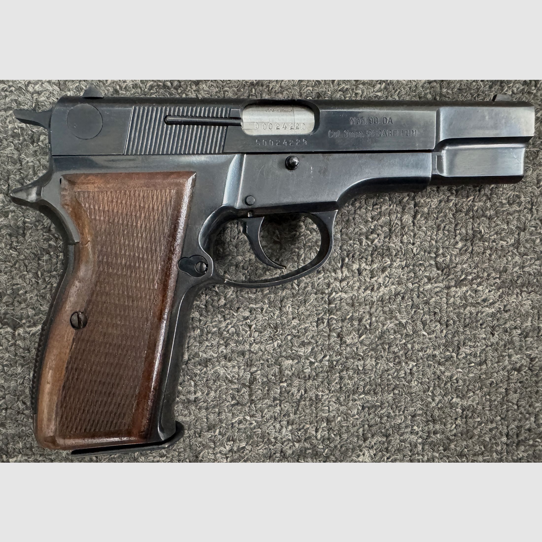 Mauser 90 DA - 9mm Para pistol